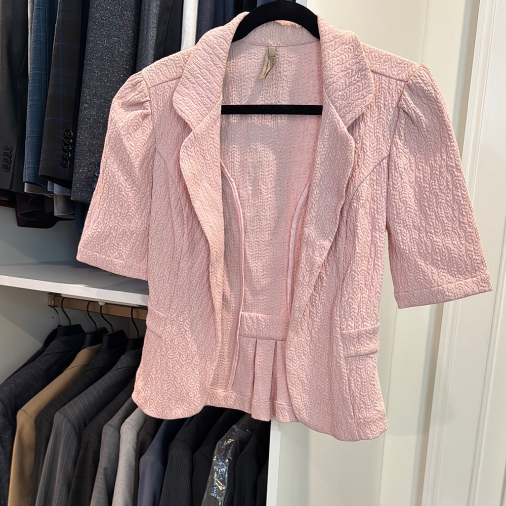 Elegant Pink Women's Jacket
